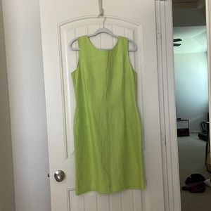 ✨Vintage✨ Lime Green Sleeveless Dress